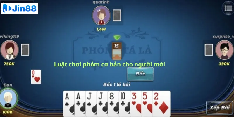 Chơi phỏm tại Jin88 dữ liệu chuẩn: Xem ngay cách chơi cho tân thủ - hình ảnh - drgsgpoekt.top